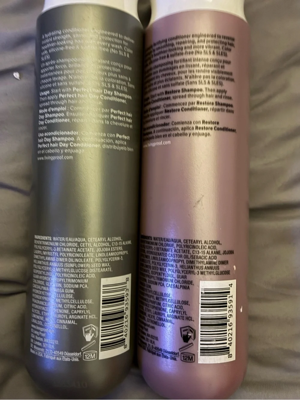Living Proof Conditioner Bundle PHD Perfect Hair Day + Restore 8 oz New